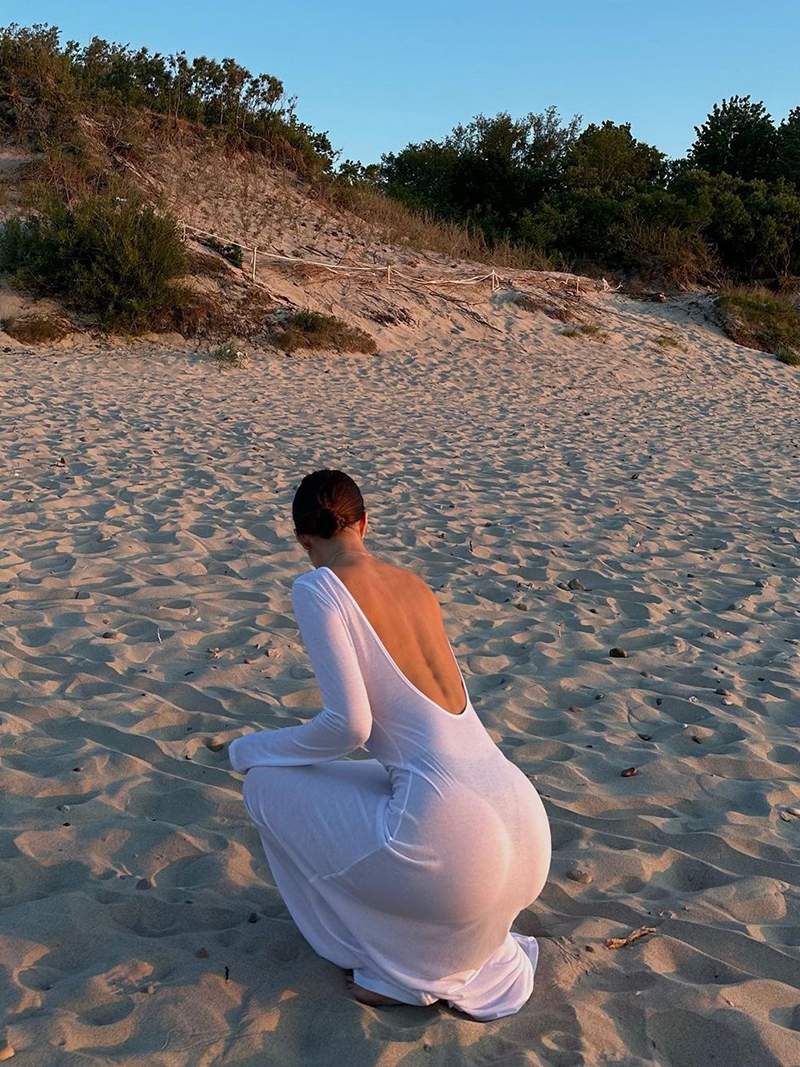 Vestido Maxi Estella Translúcido