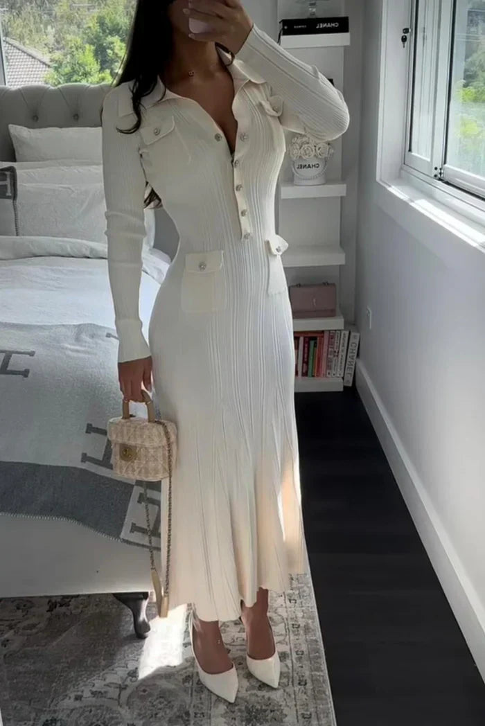 Vestido Maxi Olivia Tricô