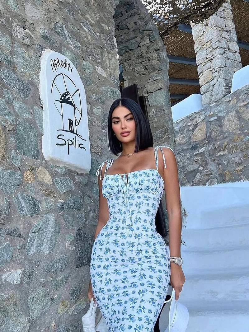 Vestido Maxi Emma Azul