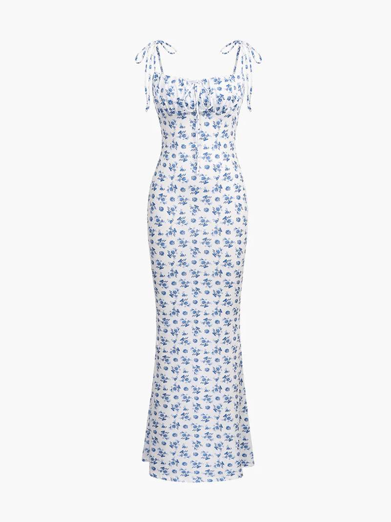 Vestido Maxi Emma Azul