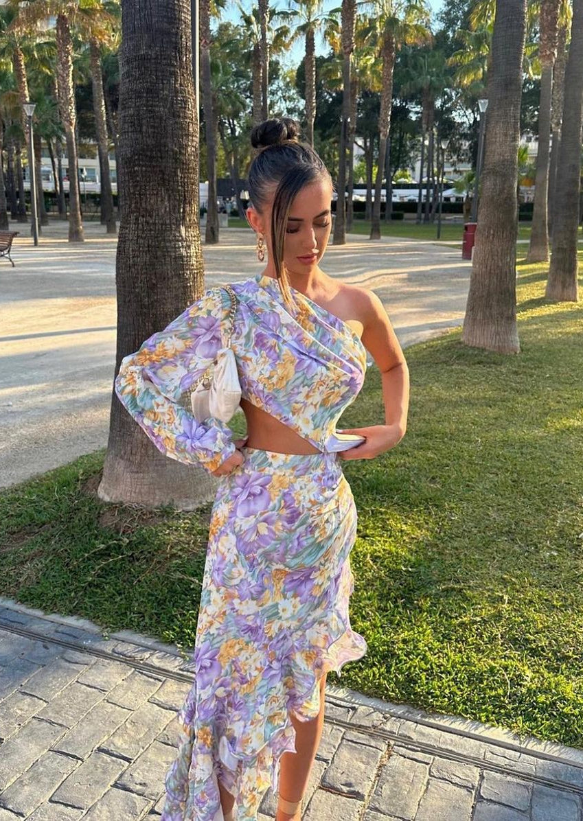 Vestido Maxi Anabella Floral