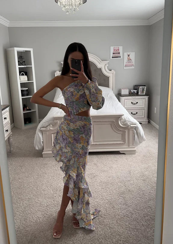 Vestido Maxi Anabella Floral