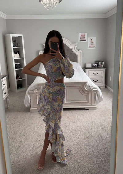 Vestido Maxi Anabella Floral