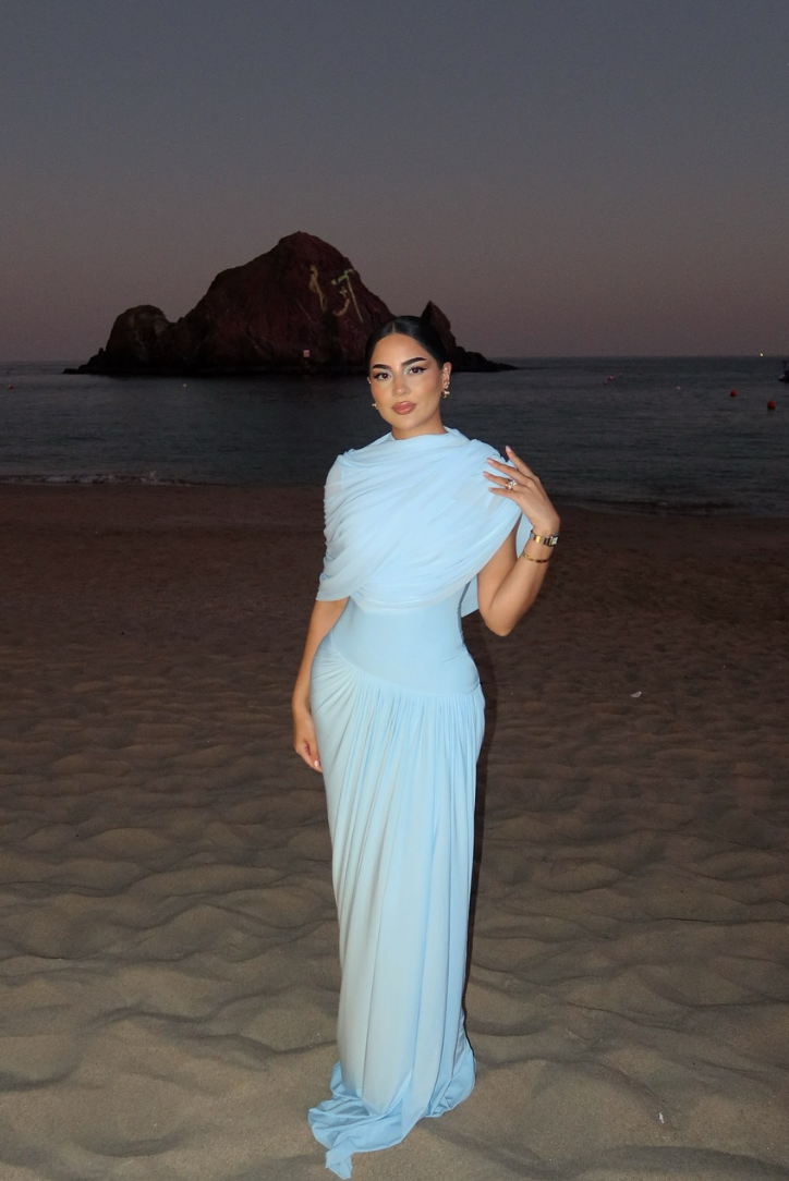 Vestido Maxi Katie Azul