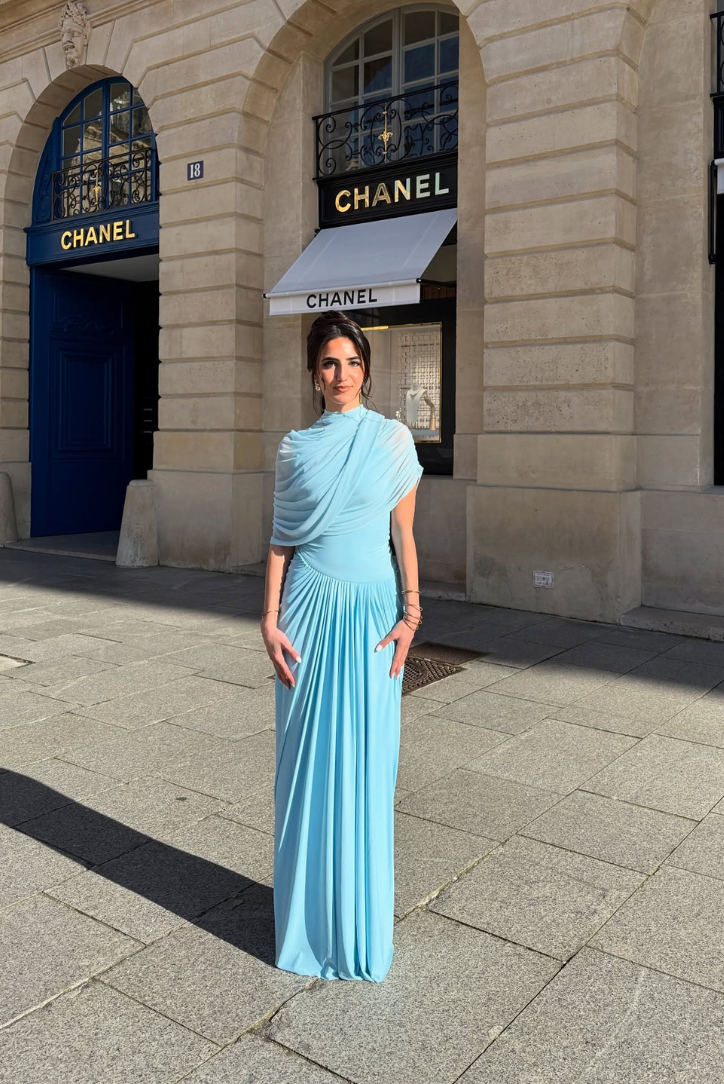 Vestido Maxi Katie Azul