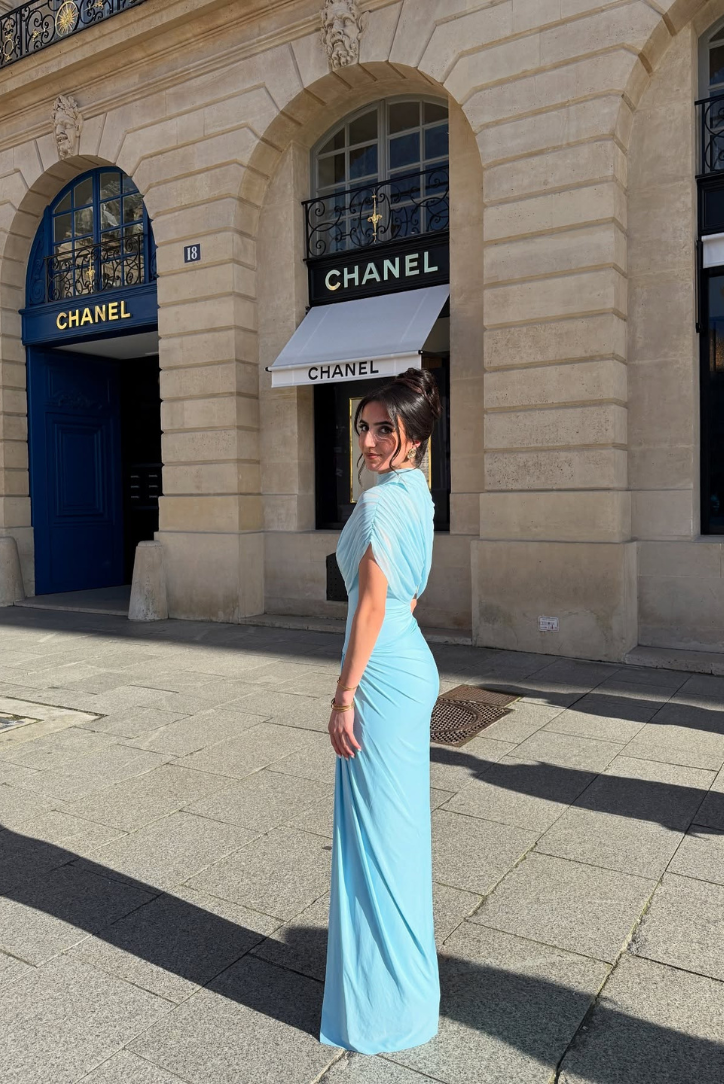 Vestido Maxi Katie Azul