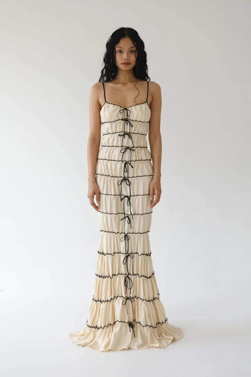 Vestido Maxi Rebecca Elegante