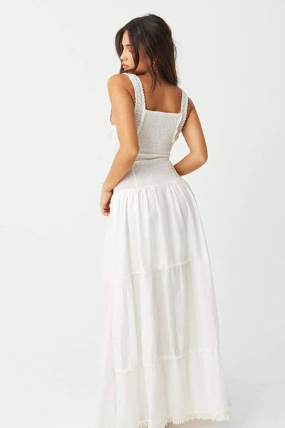 Vestido Maxi Selena Branco
