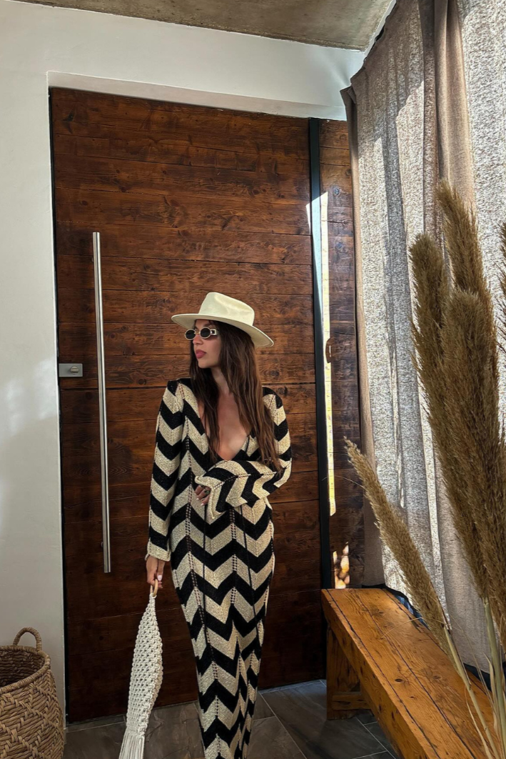 Vestido Maxi Tricô Genie