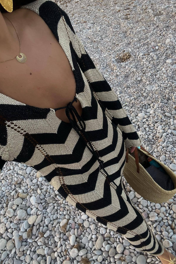 Vestido Maxi Tricô Genie