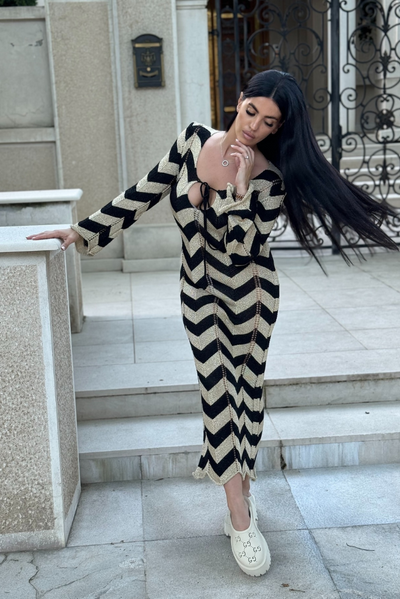 Vestido Maxi Tricô Genie