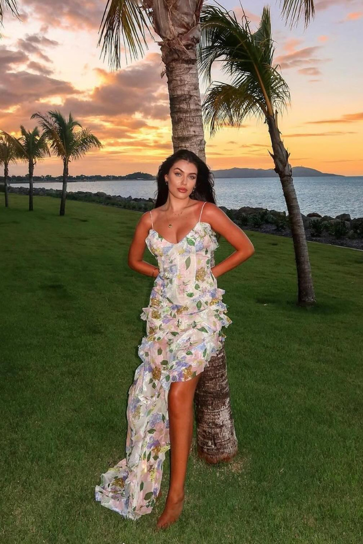 Vestido Maxi Franzido Victoria