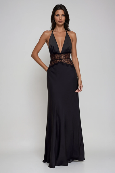 Vestido Maxi Noelle Plunge