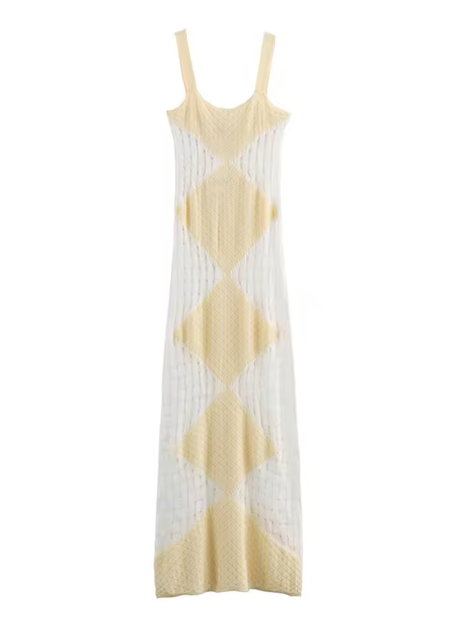 Vestido Maxi Tricô Alora