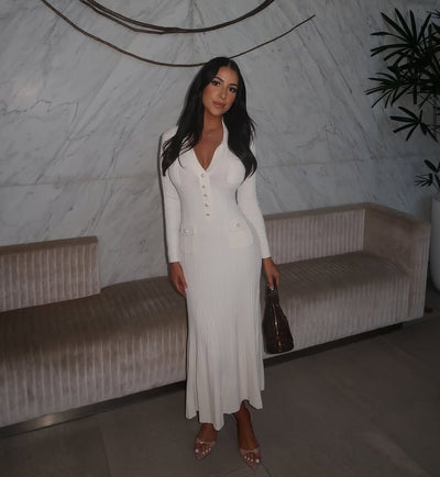 Vestido Maxi Olivia Tricô