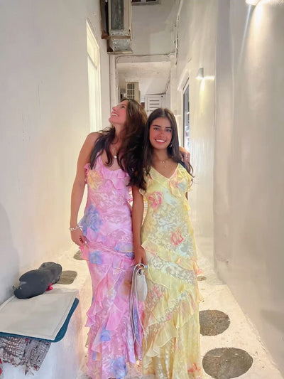 Vestido Maxi Cassidy Babados