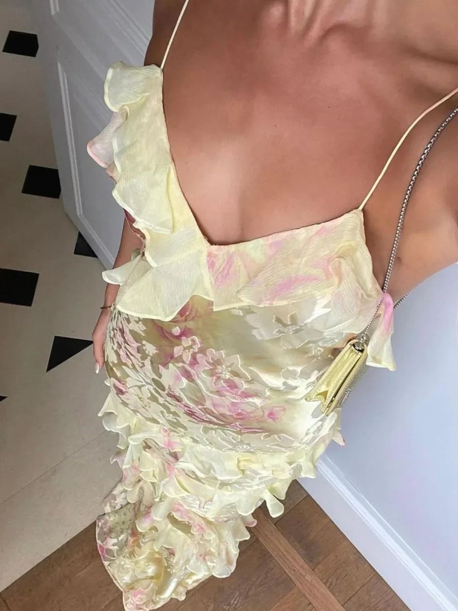 Vestido Maxi Cassidy Babados